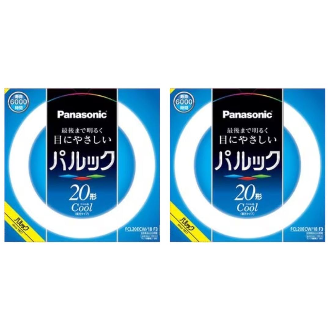 Набір Panasonic із 2 люмінесцентних ламп круглої форми 20 холодних кольорів Palook FCL20ECW18F3
Набір Panasonic із 2 люмінесцентних ламп круглої форми 20 холодних кольорів Palook FCL20ECW18F3