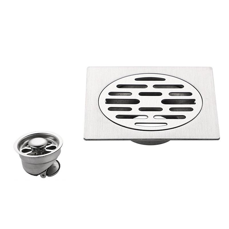 Stainless Steel Floor Drains Anti-Odor Drainer Shower Strainer Cover Washing Machine Ground Leakage Kitchen Bathroom Hardware
Stainless Steel Floor Drains Anti-Odor Drainer Shower Strainer Cover Washing Machine Ground Leakage Kitchen Bathroom Hardware