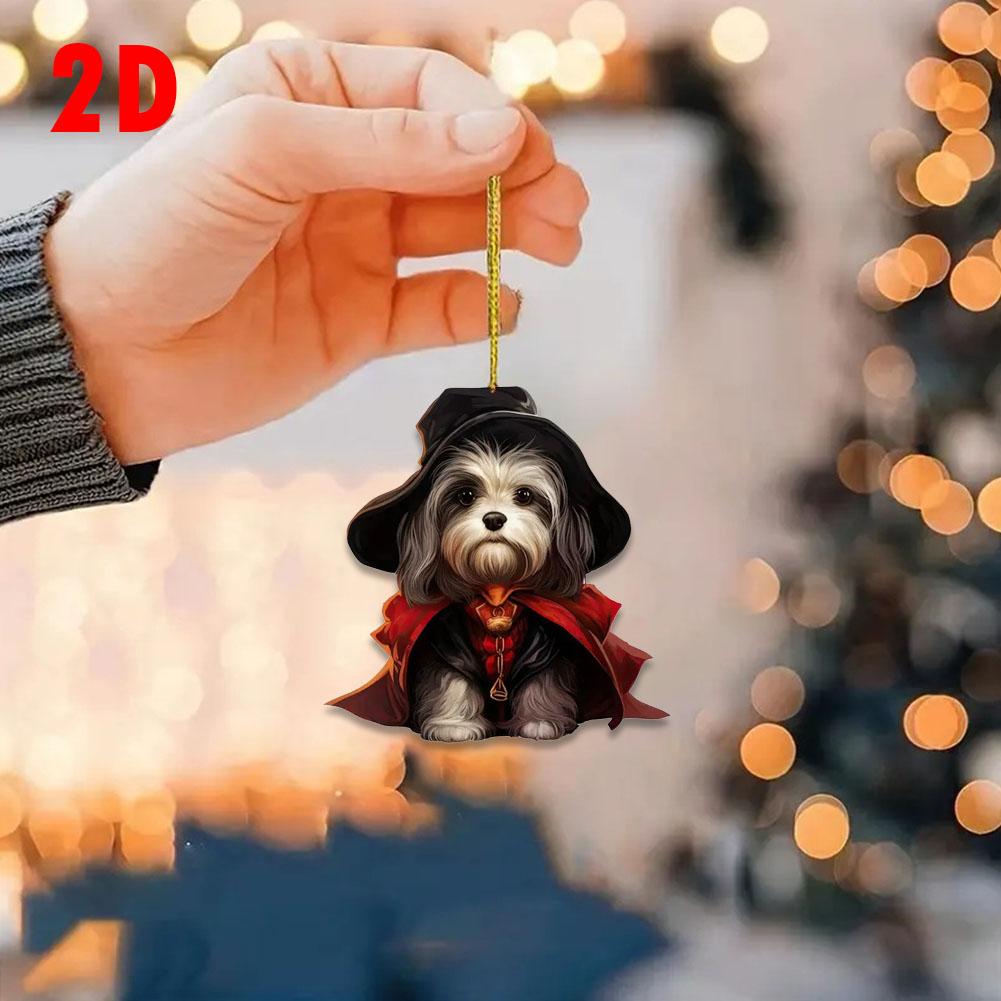 Cute Dog-Shaped Hanging Ornament Car Pendant With Lanyard High-end 2D Acrylic Car Bag Indoor Outdoor Halloween Hanging Ornament
Cute Dog-Shaped Hanging Ornament Car Pendant With Lanyard High-end 2D Acrylic Car Bag Indoor Outdoor Halloween Hanging Ornament