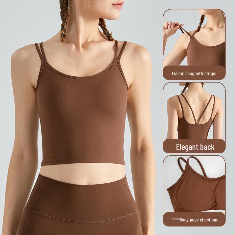 Women s Medium Intensity Yoga Sports Bra - One-Piece with Fixed Chest Pad and Thin Straps XL
Women s Medium Intensity Yoga Sports Bra - One-Piece with Fixed Chest Pad and Thin Straps XL