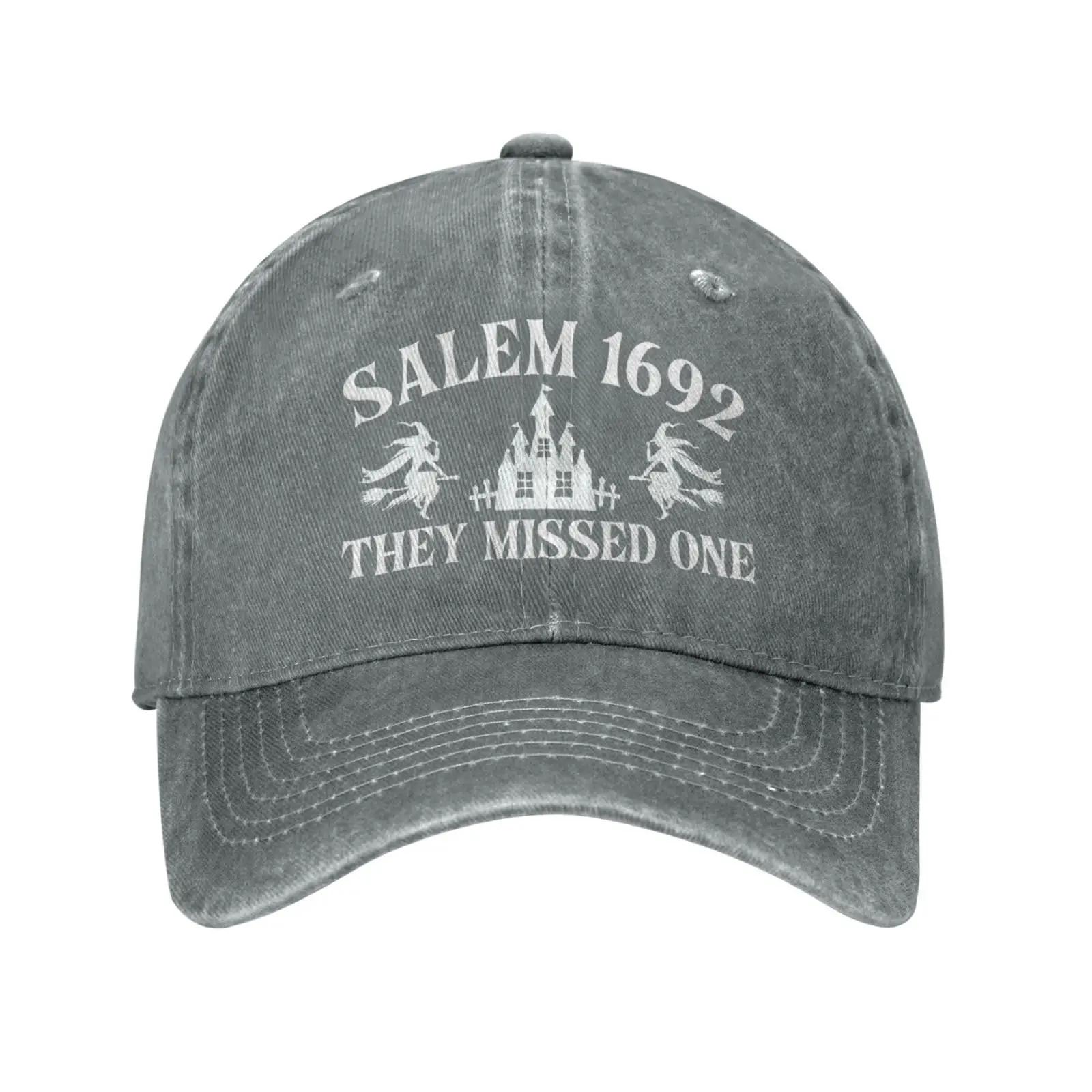 Salem 1692 They Missed One Baseball Hat Classic Cap Funny Salem Halloween Caps Men Women Adjustable белый
Salem 1692 They Missed One Baseball Hat Classic Cap Funny Salem Halloween Caps Men Women Adjustable белый