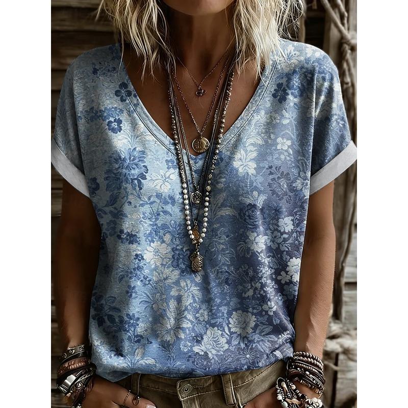 Fashionable Women s V-neck Casual Short Sleeved T-shirt,Rretro Sports Style Casual Sportswear 5XL
Fashionable Women s V-neck Casual Short Sleeved T-shirt,Rretro Sports Style Casual Sportswear 5XL