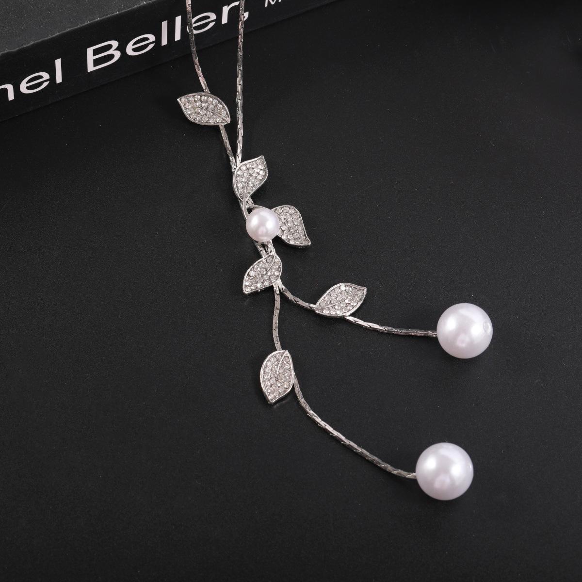 Autumn & Winter Fashion Leaf Pearl Tassel Long Necklace лист/перлинний
Autumn & Winter Fashion Leaf Pearl Tassel Long Necklace лист/перлинний