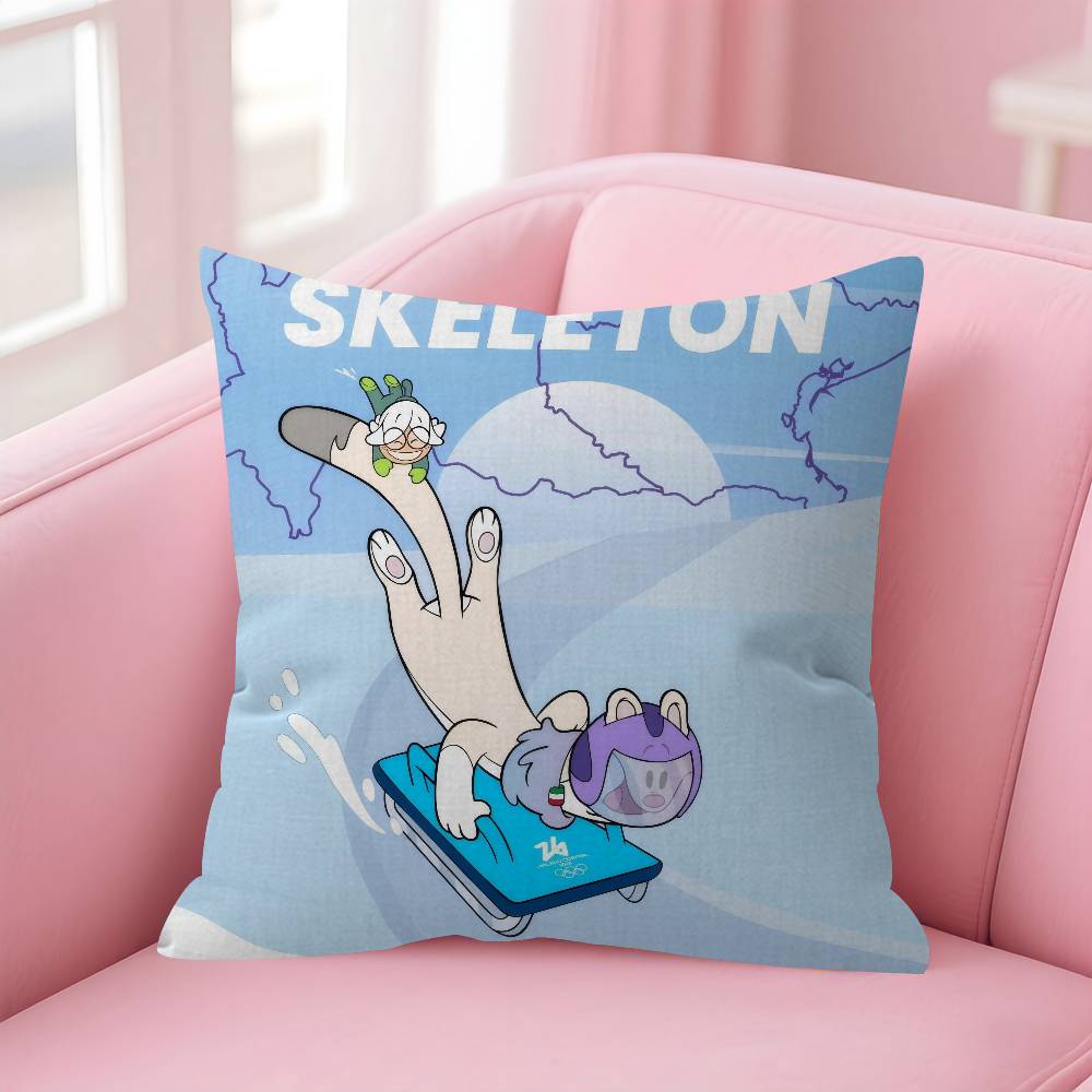 Office Cushion Pillowcase Car Cushion Cover45X45CM Lumbar Pillowcase Sofa Pillowcover Mascot TTina cute And MMilo 30x30 cm
Office Cushion Pillowcase Car Cushion Cover45X45CM Lumbar Pillowcase Sofa Pillowcover Mascot TTina cute And MMilo 30x30 cm