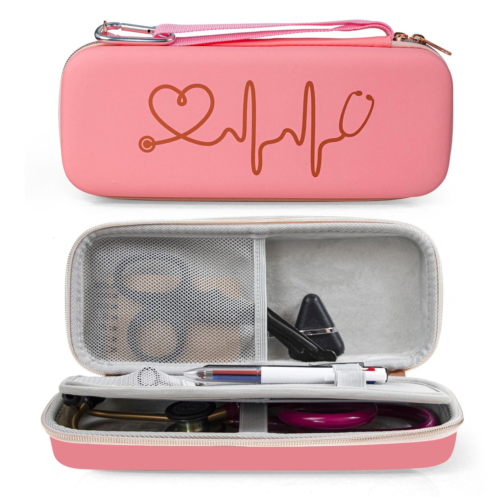 Hard Shell Carrying Case for Stethoscope Portable Protective Storage Box with Handle Durable Lightweight Design Suitable for Medical Equipment One Size
Hard Shell Carrying Case for Stethoscope Portable Protective Storage Box with Handle Durable Lightweight Design Suitable for Medical Equipment One Size
