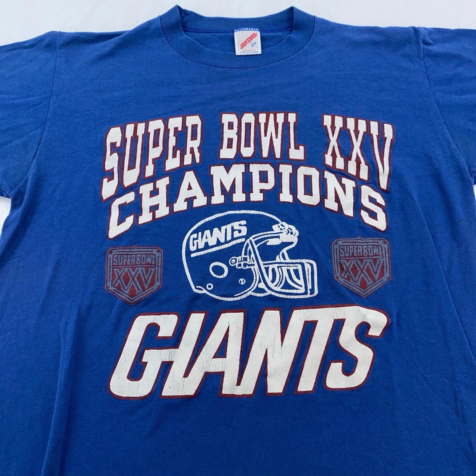 vintage 90s NEW YORK GIANTS SUPER BOWL XXV T-Shirt MEDIUM football NFL soft 2XL
vintage 90s NEW YORK GIANTS SUPER BOWL XXV T-Shirt MEDIUM football NFL soft 2XL
