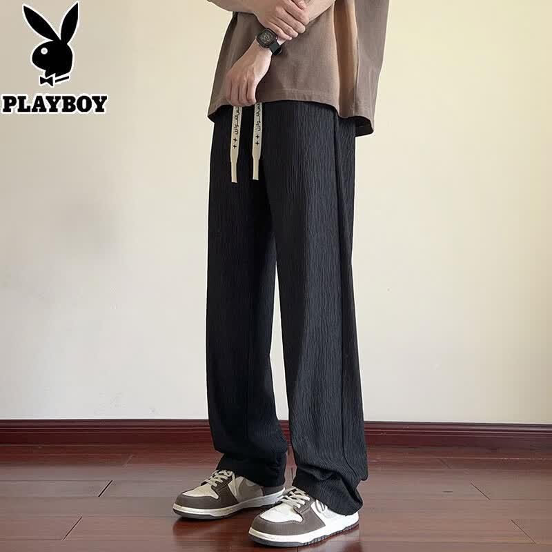 PLAYBOY Men s Summer Ice Silk Straight-Leg Casual Pants 4XL
PLAYBOY Men s Summer Ice Silk Straight-Leg Casual Pants 4XL
