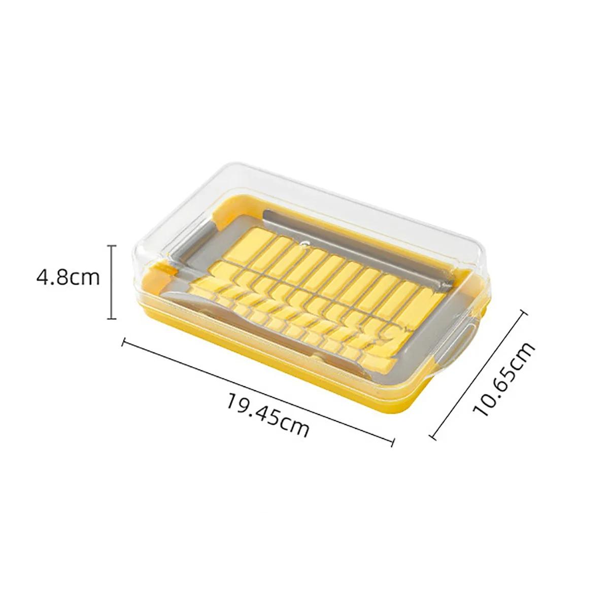 Butter Cheese Storage Box with Lid Refrigerator Freezer Container for Fresh Keeping and Cutting Crisper Organizer
Butter Cheese Storage Box with Lid Refrigerator Freezer Container for Fresh Keeping and Cutting Crisper Organizer