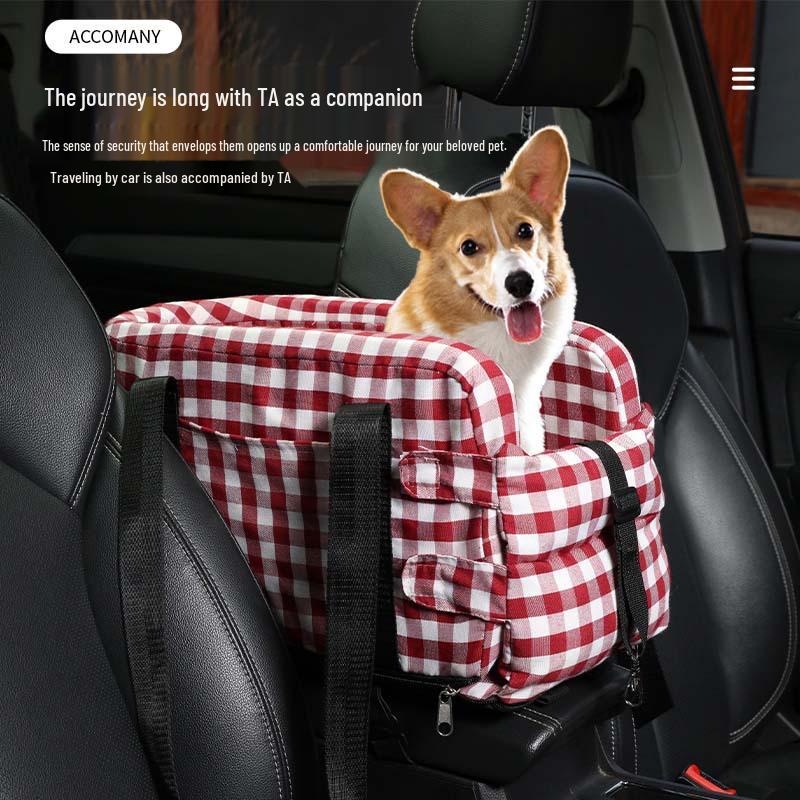 2023 Portable Car Console Armrest Pet Bed & Travel Safety Seat for Dogs and Cats 46*24*27 cm
2023 Portable Car Console Armrest Pet Bed & Travel Safety Seat for Dogs and Cats 46*24*27 cm