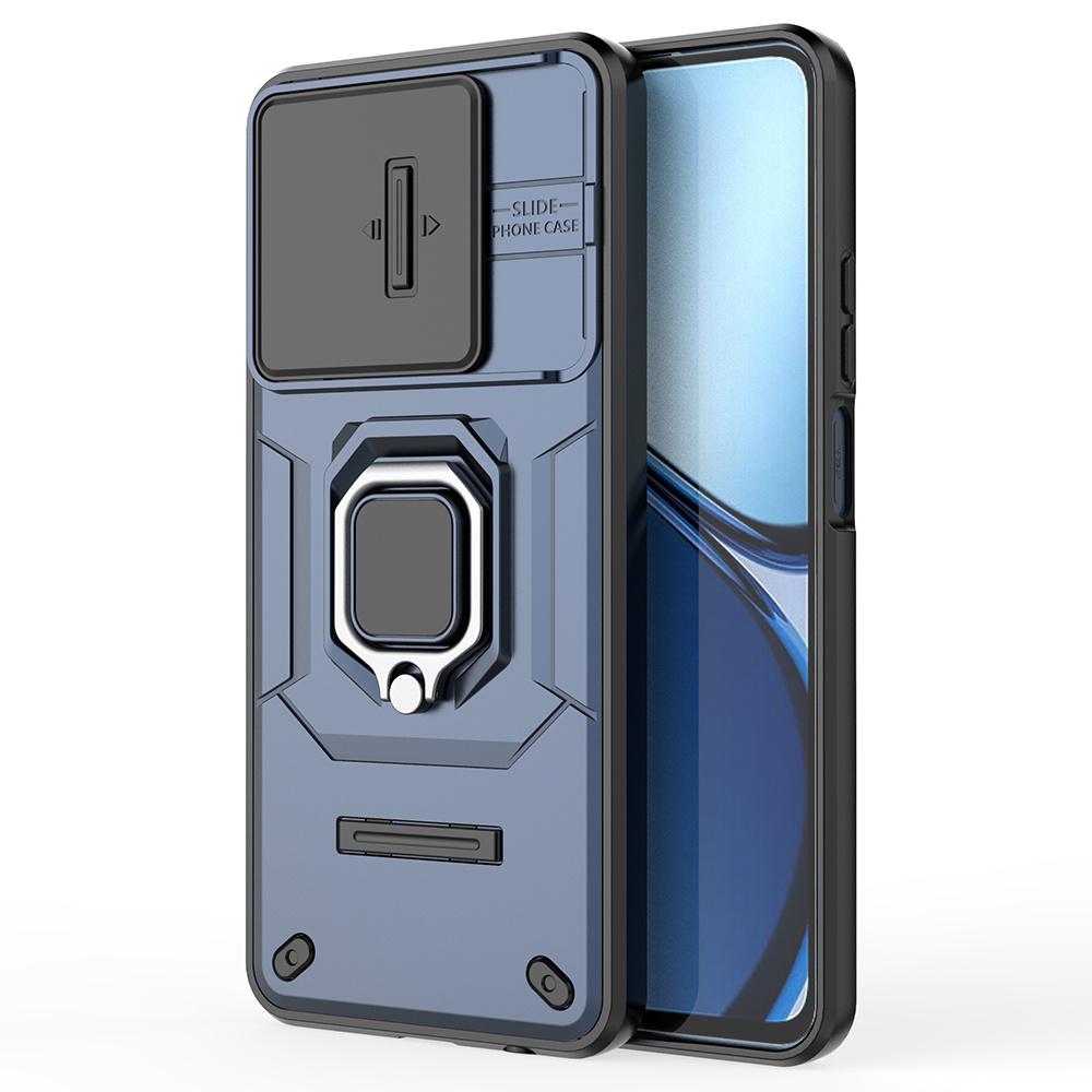 For Realme Note 60x 4G/C63 4G/C61 4G/Narzo N63 4G Case Kickstand PC+TPU Phone Shell with Lens Cover Blue
For Realme Note 60x 4G/C63 4G/C61 4G/Narzo N63 4G Case Kickstand PC+TPU Phone Shell with Lens Cover Blue