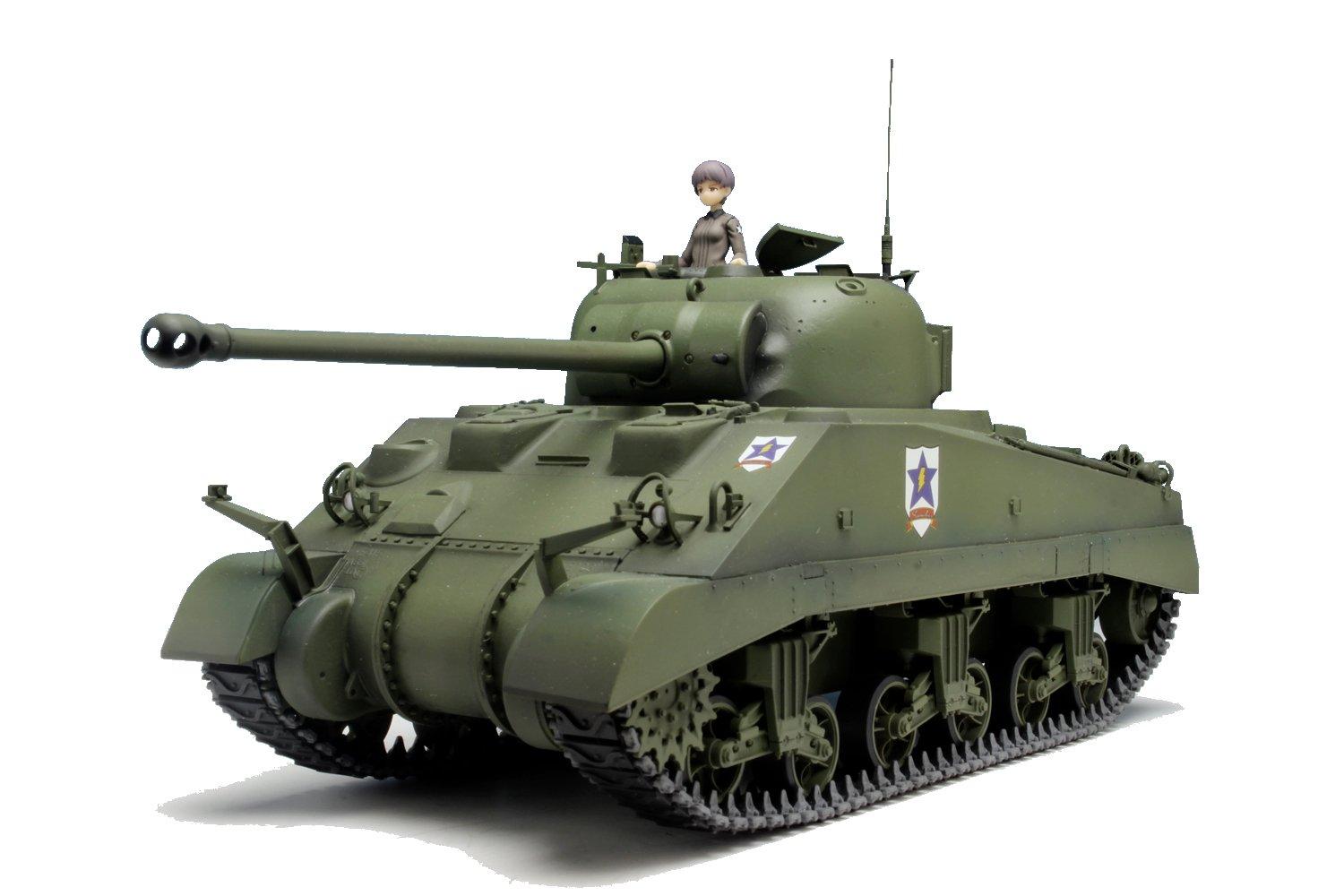 PLATZ Girls Panzer Movie Sherman Firefly Sanders University High School Special Limited Edition Scale Plastic Model & 1/35 GP-36EX
PLATZ Girls Panzer Movie Sherman Firefly Sanders University High School Special Limited Edition Scale Plastic Model & 1/35 GP-36EX