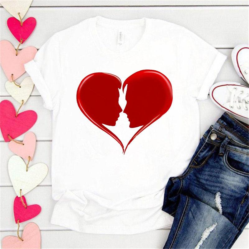 Summer Sportswear White Tops Roupas Femininas Sweet Heart Kawaii Cartoon Print Simple Women s Tshirt Fashion Punk Short Sleeve S білий
Summer Sportswear White Tops Roupas Femininas Sweet Heart Kawaii Cartoon Print Simple Women s Tshirt Fashion Punk Short Sleeve S білий