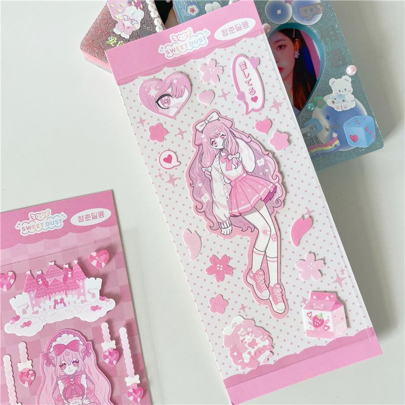 Korean Ins Cute Comics School Girl Boy Stickers Diary Scrapbooking DIY Album Decoration Sticker Personalized Kawaii Stationery
Korean Ins Cute Comics School Girl Boy Stickers Diary Scrapbooking DIY Album Decoration Sticker Personalized Kawaii Stationery