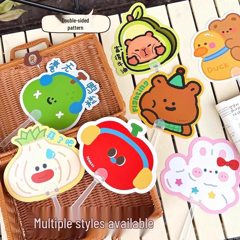 New Arrival: Cute Cartoon Mini Portable Hand-Crank Fan for Summer
New Arrival: Cute Cartoon Mini Portable Hand-Crank Fan for Summer