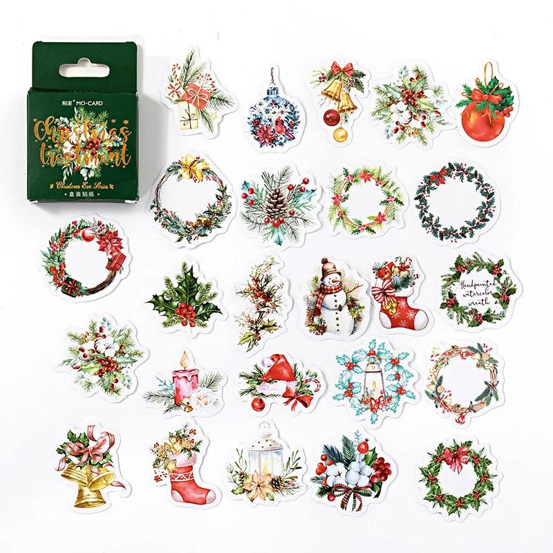 46pcs Christmas Eve Sticker Xmas Santa Claus Stickers Diy Handbook Scrapbooking Label Diary Journal Planner Decorative 25-37mm
46pcs Christmas Eve Sticker Xmas Santa Claus Stickers Diy Handbook Scrapbooking Label Diary Journal Planner Decorative 25-37mm