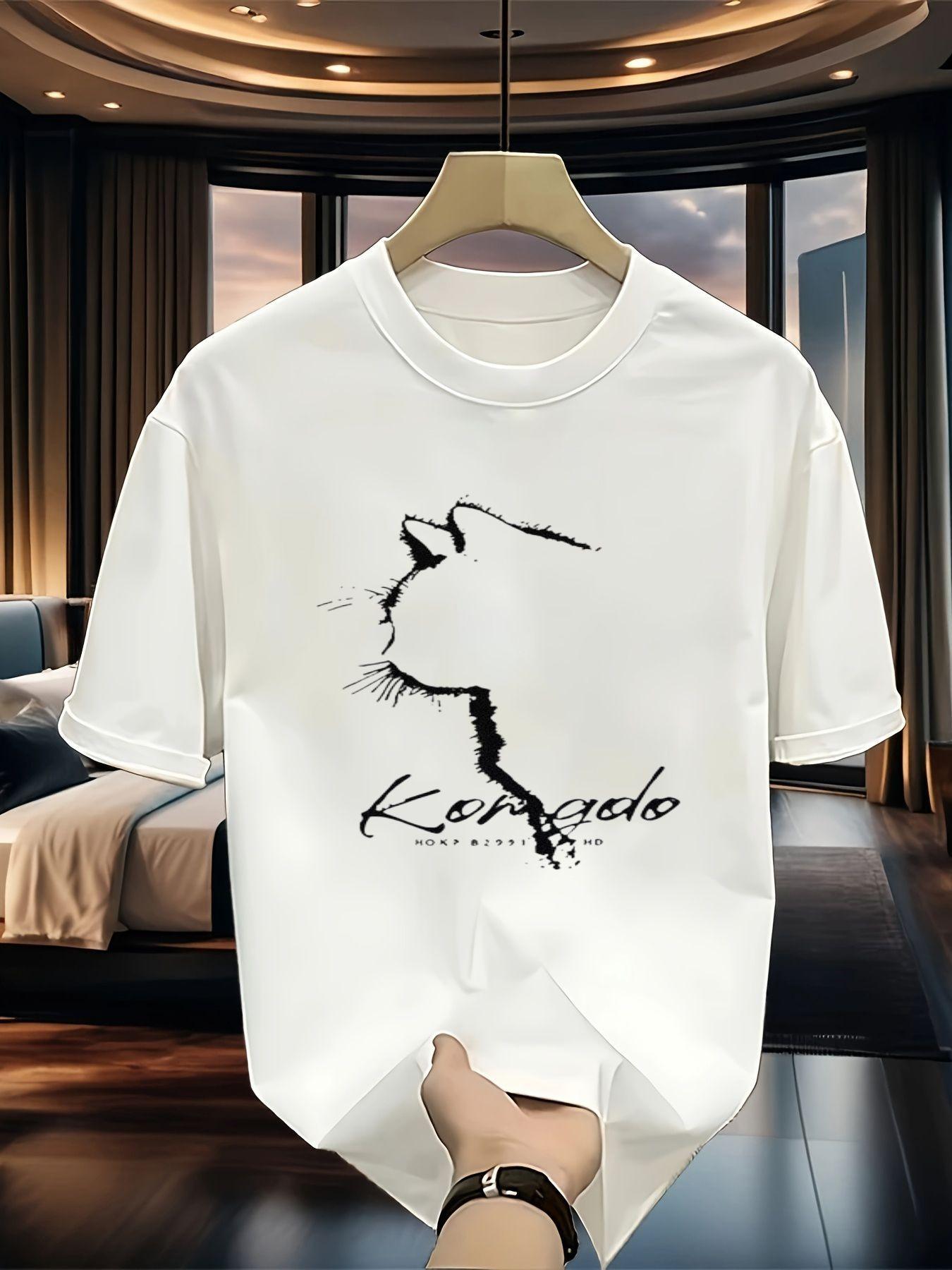 Kongado Minimalist Cat Graphic Tee - Fashionable Shirt Featuring a Distinctive Cat Design, Soft And Cozy for Daily Use - Great Present for Cat Enthusi 5XL різнокольоровий
Kongado Minimalist Cat Graphic Tee - Fashionable Shirt Featuring a Distinctive Cat Design, Soft And Cozy for Daily Use - Great Present for Cat Enthusi 5XL різнокольоровий