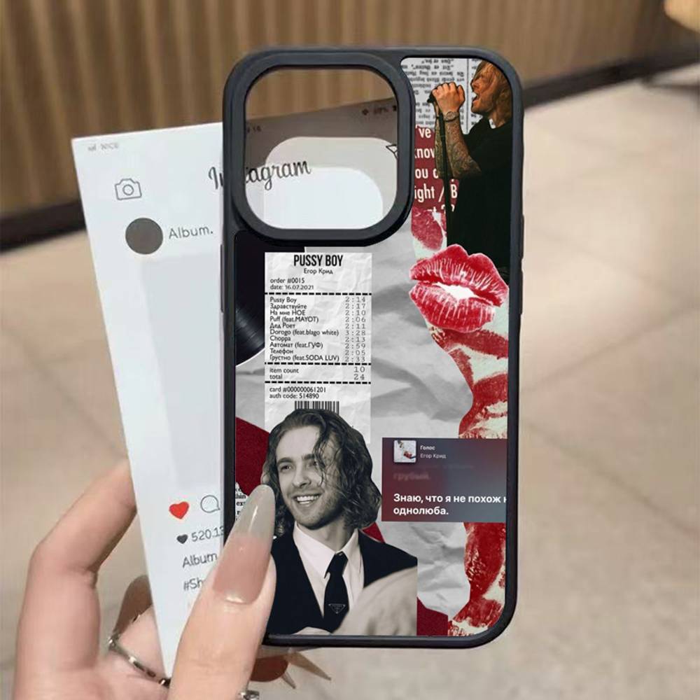 Egor Kreed Рэпер Черный Жесткий Пластиковый Чехол Для Телефона Для Iphone 17 Air 16 15 14 13 12 11 Pro Max PC TPU iPhone 15pro max
Egor Kreed Рэпер Черный Жесткий Пластиковый Чехол Для Телефона Для Iphone 17 Air 16 15 14 13 12 11 Pro Max PC TPU iPhone 15pro max