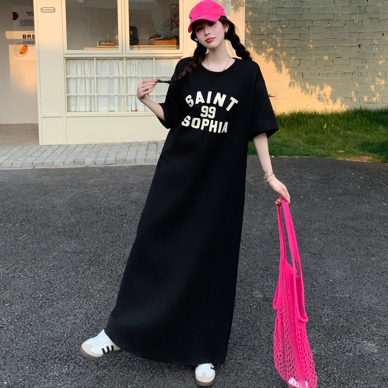 DIMANAF Women 2025 Plus Size Dress Summer Vintage Dress Basic Long Casual Loose Letter Printing Dress Maxi XL чёрный
DIMANAF Women 2025 Plus Size Dress Summer Vintage Dress Basic Long Casual Loose Letter Printing Dress Maxi XL чёрный