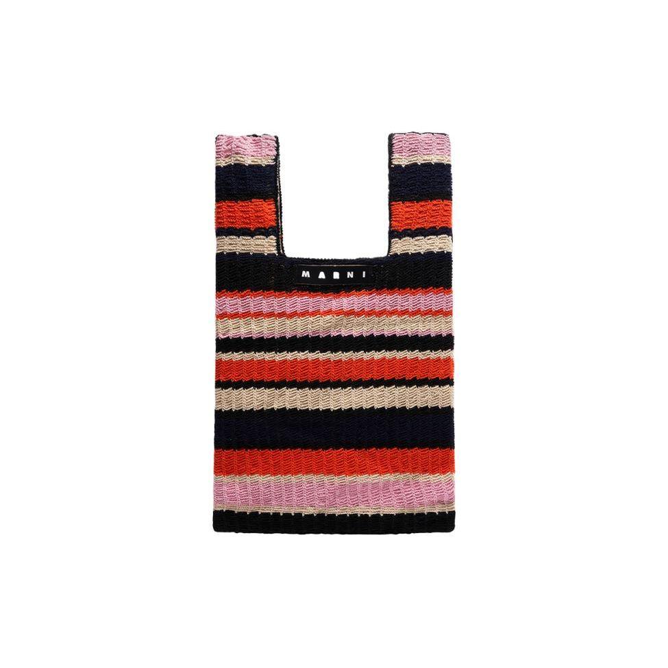 Marni Market Fish Bags Knitted Craft Woven Striped Fabric Fish Tote Bag Small Women Tote Bags Red Black Pink SHMH0011Q0FC001STN99 Basic Set (Bag+Dust Bag)
Marni Market Fish Bags Knitted Craft Woven Striped Fabric Fish Tote Bag Small Women Tote Bags Red Black Pink SHMH0011Q0FC001STN99 Basic Set (Bag+Dust Bag)