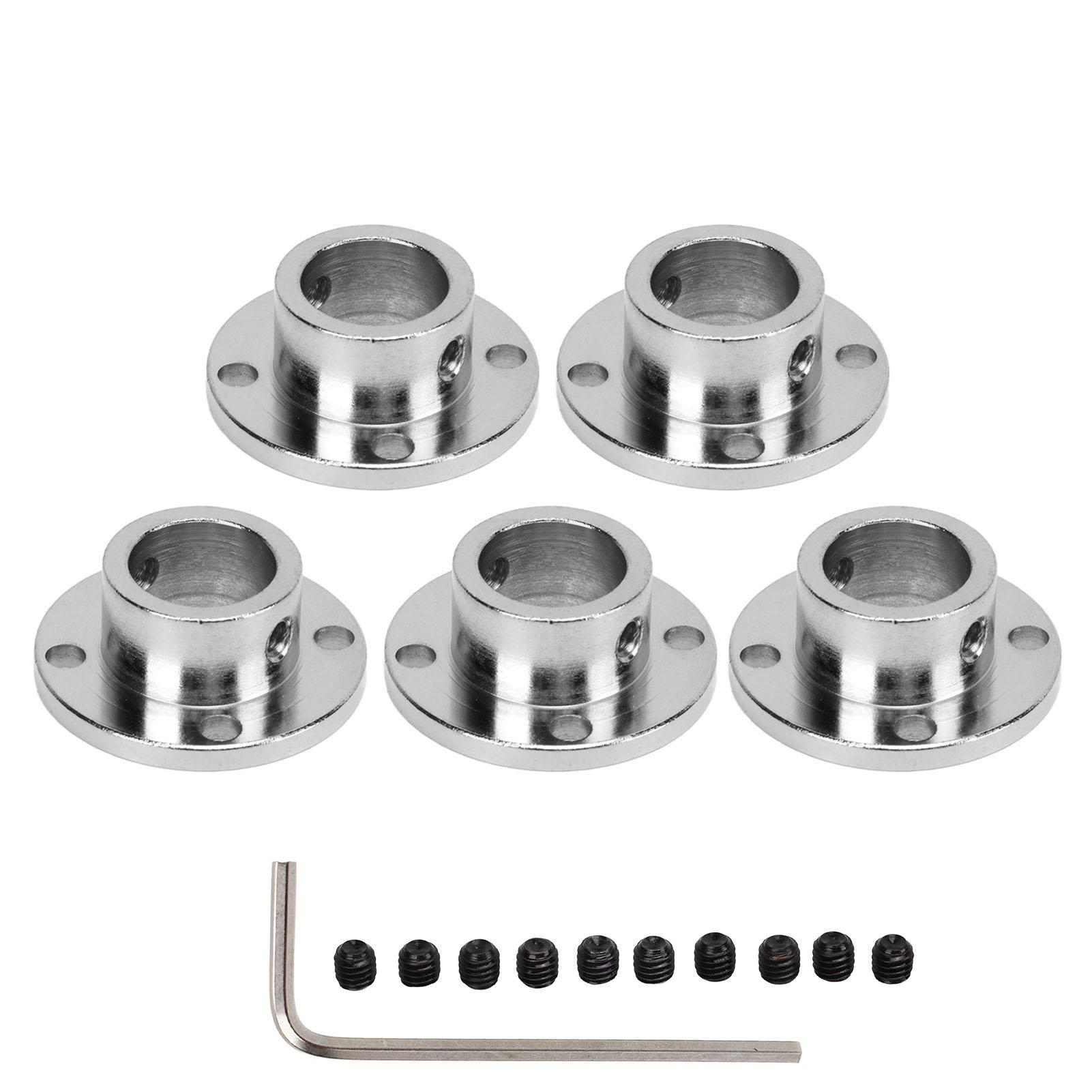 5Pcs 14mm Flange Shaft Coupling Flange Coupling Connector Rigid Guide Model Coupler Accessory Shaft
5Pcs 14mm Flange Shaft Coupling Flange Coupling Connector Rigid Guide Model Coupler Accessory Shaft