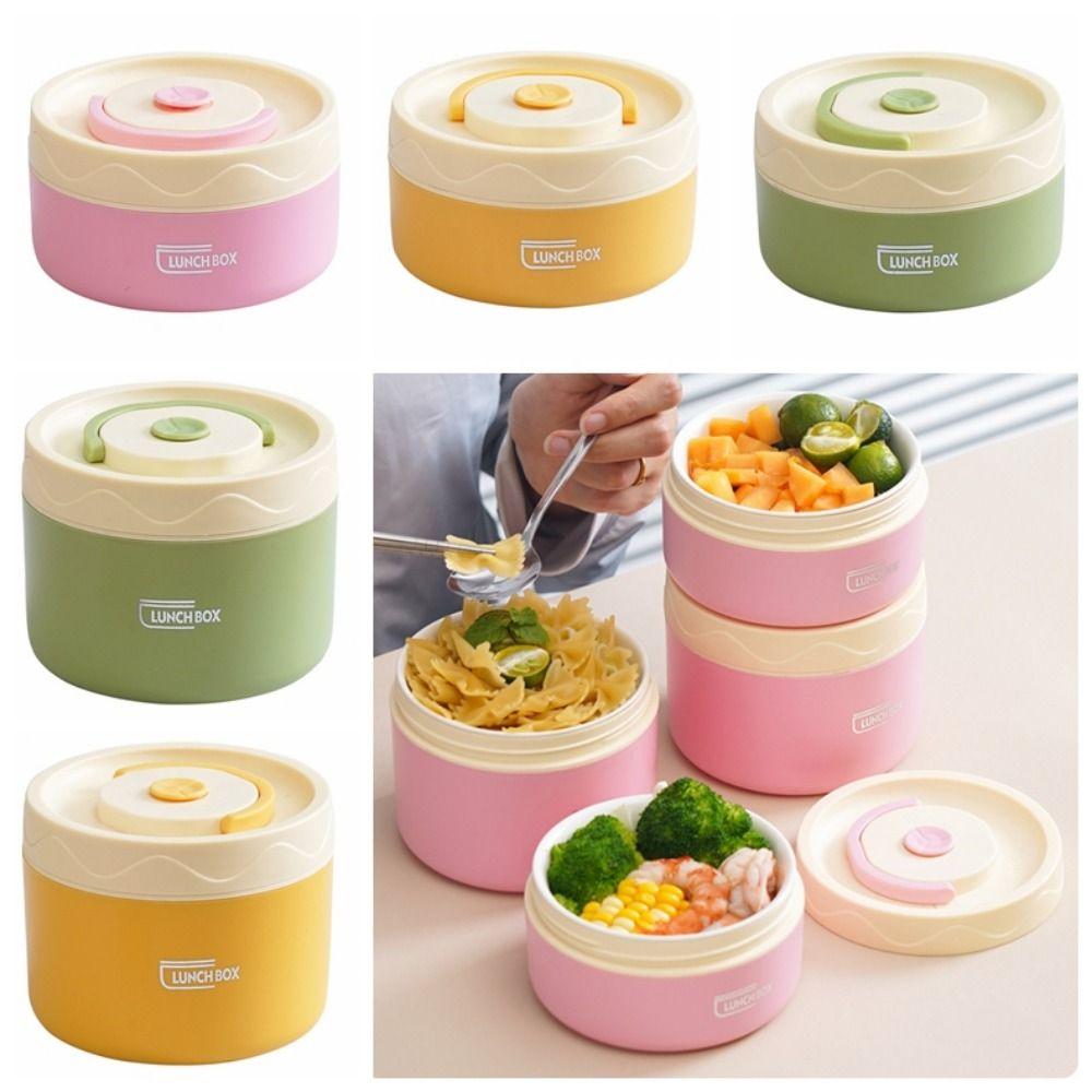 Round Shape Ceramic Liner Lunch Box Practical Food Container Insulated Lunch Box Outdoor Pink-450ML
Round Shape Ceramic Liner Lunch Box Practical Food Container Insulated Lunch Box Outdoor Pink-450ML