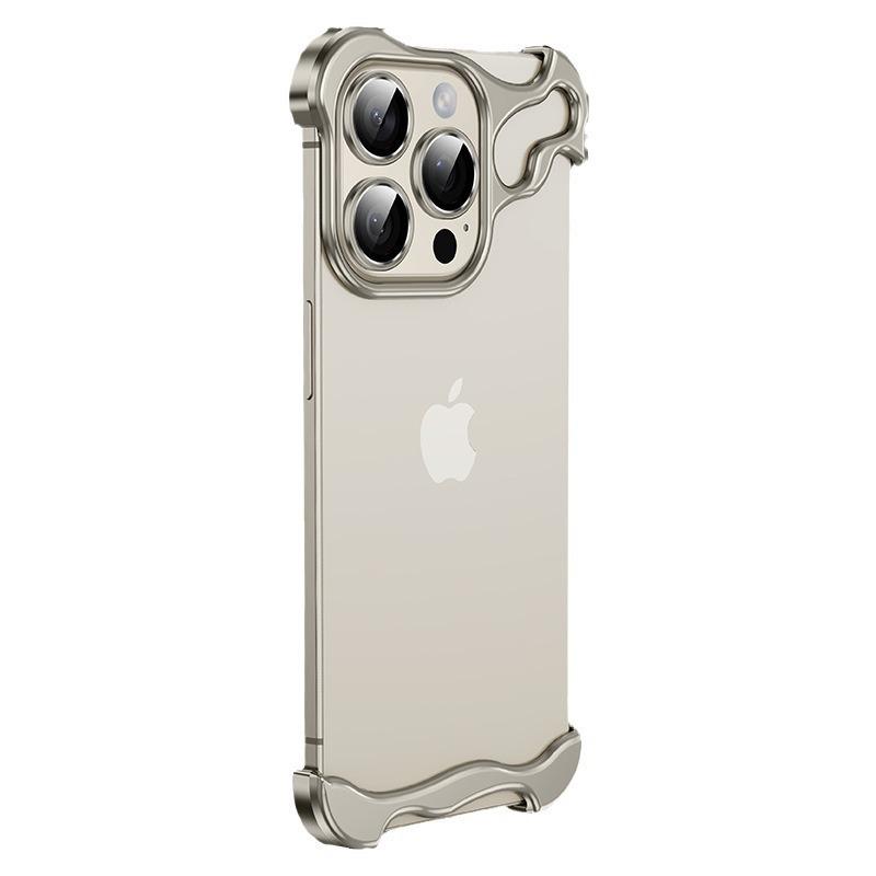 Suitable for Apple 15Pro Irregular-shaped Phone Case Metal Corner Pad Anti-drop Borderless 14Promax Protective Case iPhone15
Suitable for Apple 15Pro Irregular-shaped Phone Case Metal Corner Pad Anti-drop Borderless 14Promax Protective Case iPhone15