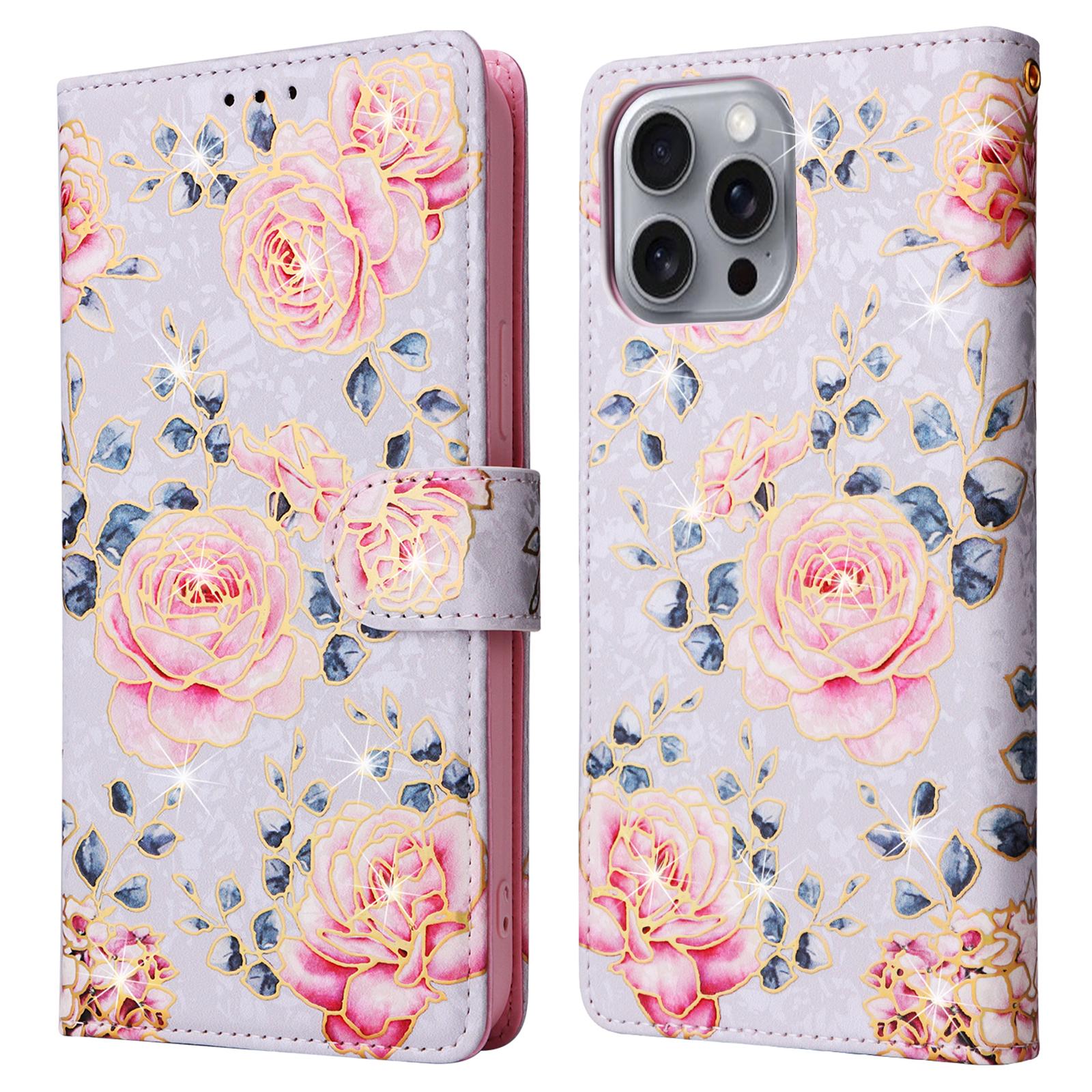 For iPhone 16 Pro Max Cell Phone Case Lacquered RFID Blocking PU Leather Cover Rose Flower
For iPhone 16 Pro Max Cell Phone Case Lacquered RFID Blocking PU Leather Cover Rose Flower