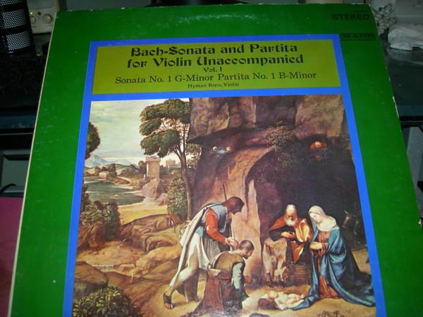 LP Record HYMAN BRESS Bach Sonata And Partita For Violin MCS9056 MACE US Classical Used
LP Record HYMAN BRESS Bach Sonata And Partita For Violin MCS9056 MACE US Classical Used