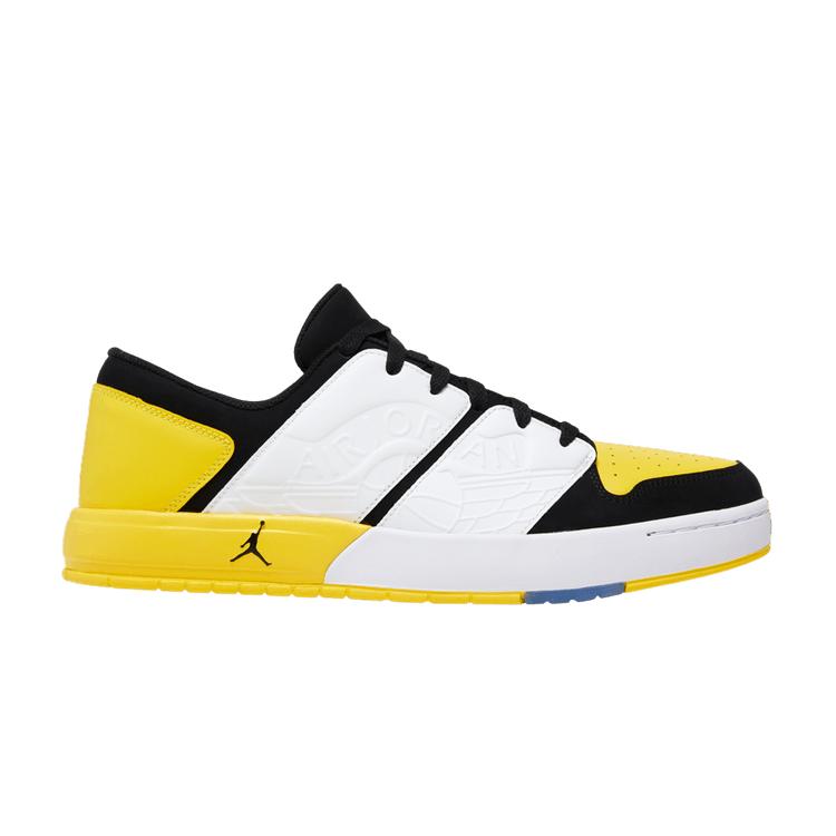 Jordan Nu Retro 1 Low Black Tour Yellow White 40.5
Jordan Nu Retro 1 Low Black Tour Yellow White 40.5
