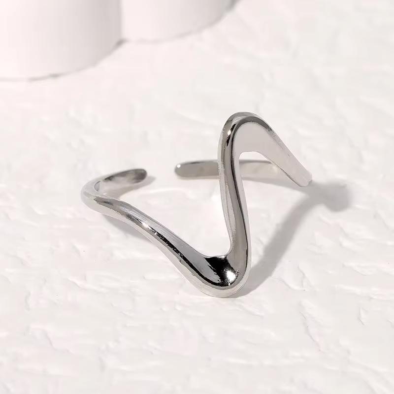 Hot Style Minimalist Open Rings For Women Gold Color Stainless Steel Trendy Waterdrop Ring Romantic Elegant Jewelry Gift Anillos resizable
Hot Style Minimalist Open Rings For Women Gold Color Stainless Steel Trendy Waterdrop Ring Romantic Elegant Jewelry Gift Anillos resizable