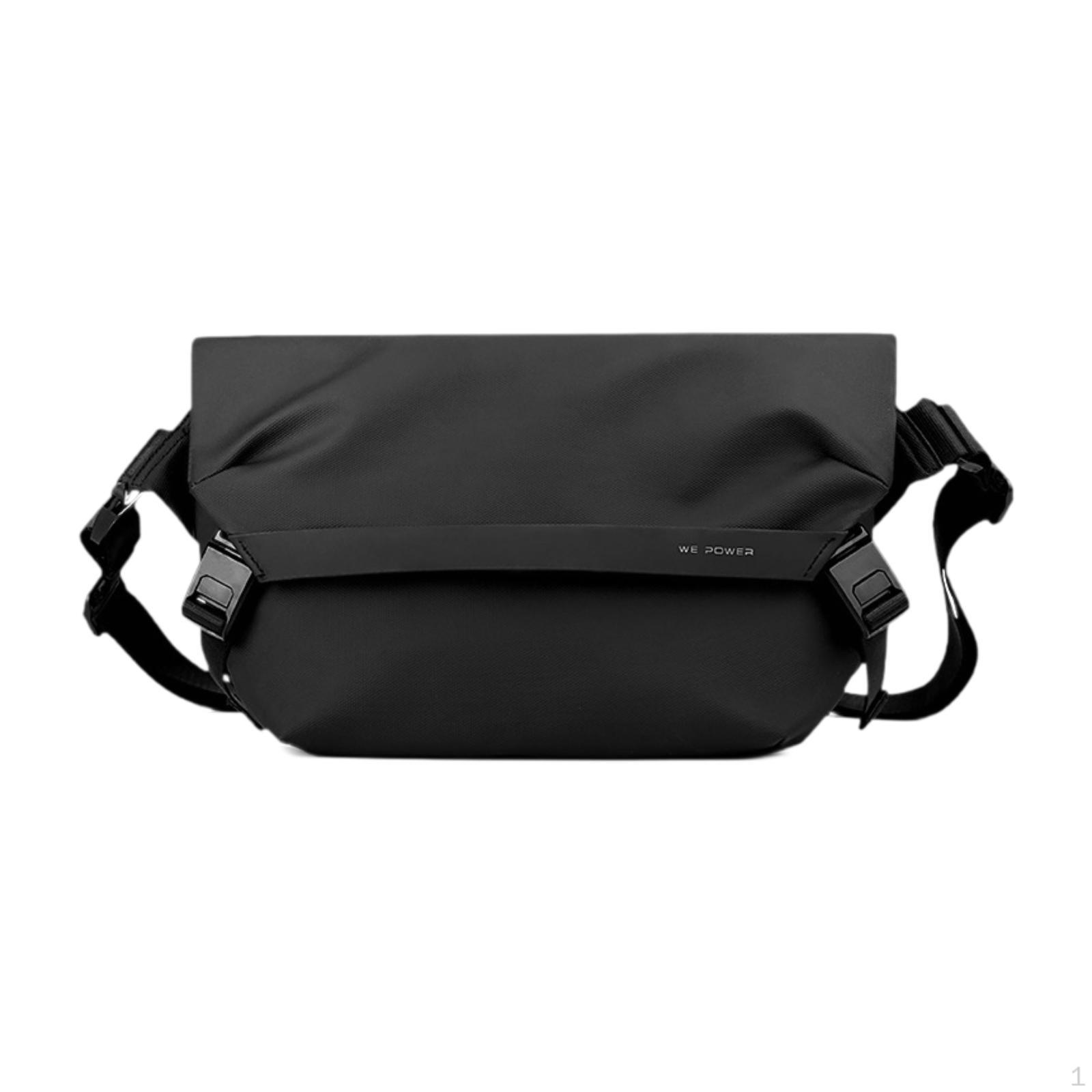 Сумка через плечо для мужчин с регулируемым ремешком на груди для велоспорта, пешего туризма, путешествий, прогулок чёрный
Сумка через плечо для мужчин с регулируемым ремешком на груди для велоспорта, пешего туризма, путешествий, прогулок чёрный