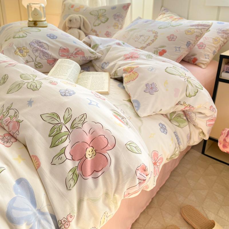 2025 New Single Quilt Cover Washed Cloud Cotton Printed Single Piece Duvet Cover Plaid Cartoon Student Skin-friendly Bedding 48x74cm 2 pillowcase
2025 New Single Quilt Cover Washed Cloud Cotton Printed Single Piece Duvet Cover Plaid Cartoon Student Skin-friendly Bedding 48x74cm 2 pillowcase
