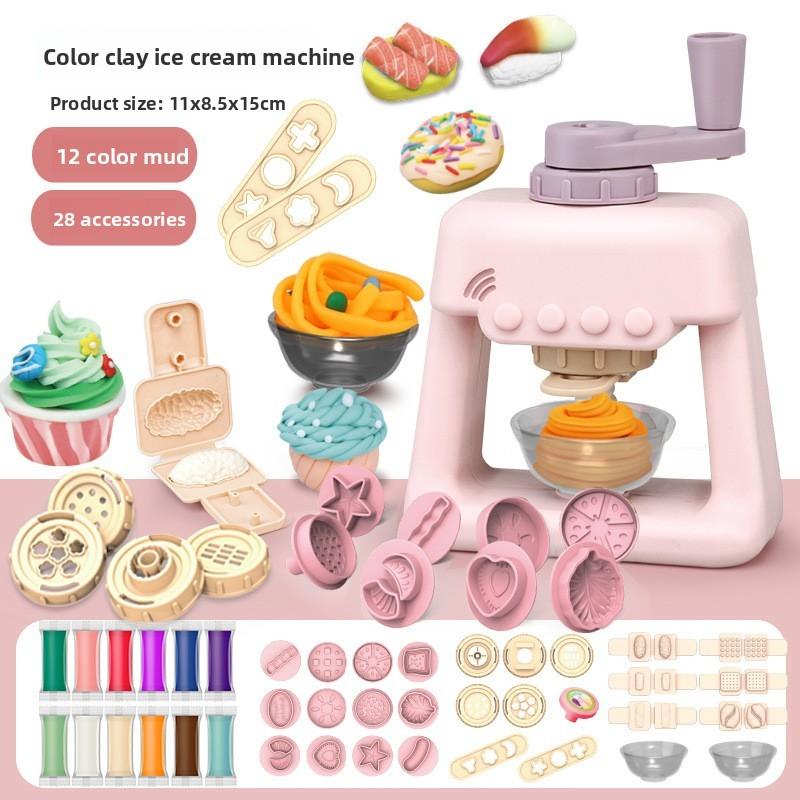 Childrens Plastic Colorful Clay Noodle Maker Toy For Creativity And Fine Motor Skills Development Ice Cream
Childrens Plastic Colorful Clay Noodle Maker Toy For Creativity And Fine Motor Skills Development Ice Cream