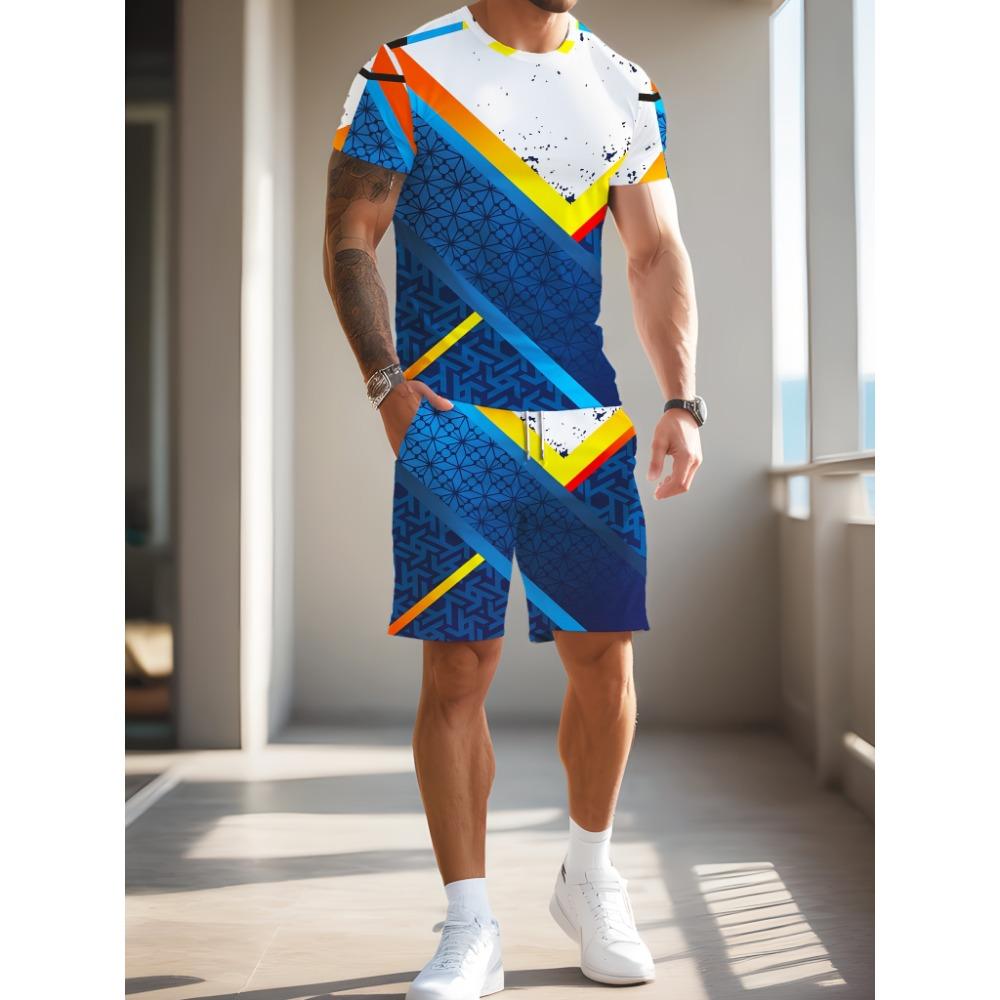 Short-sleeved elastic waistband pocketed short pants set S
Short-sleeved elastic waistband pocketed short pants set S