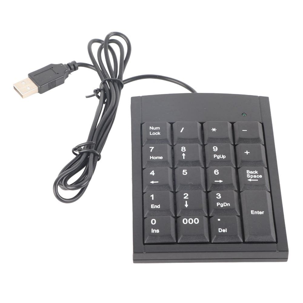 Black 19 Key USB Numeric Keypad Plug and Play Mini Size Number Keyboard Portable Numeric Keypad Accounting
Black 19 Key USB Numeric Keypad Plug and Play Mini Size Number Keyboard Portable Numeric Keypad Accounting