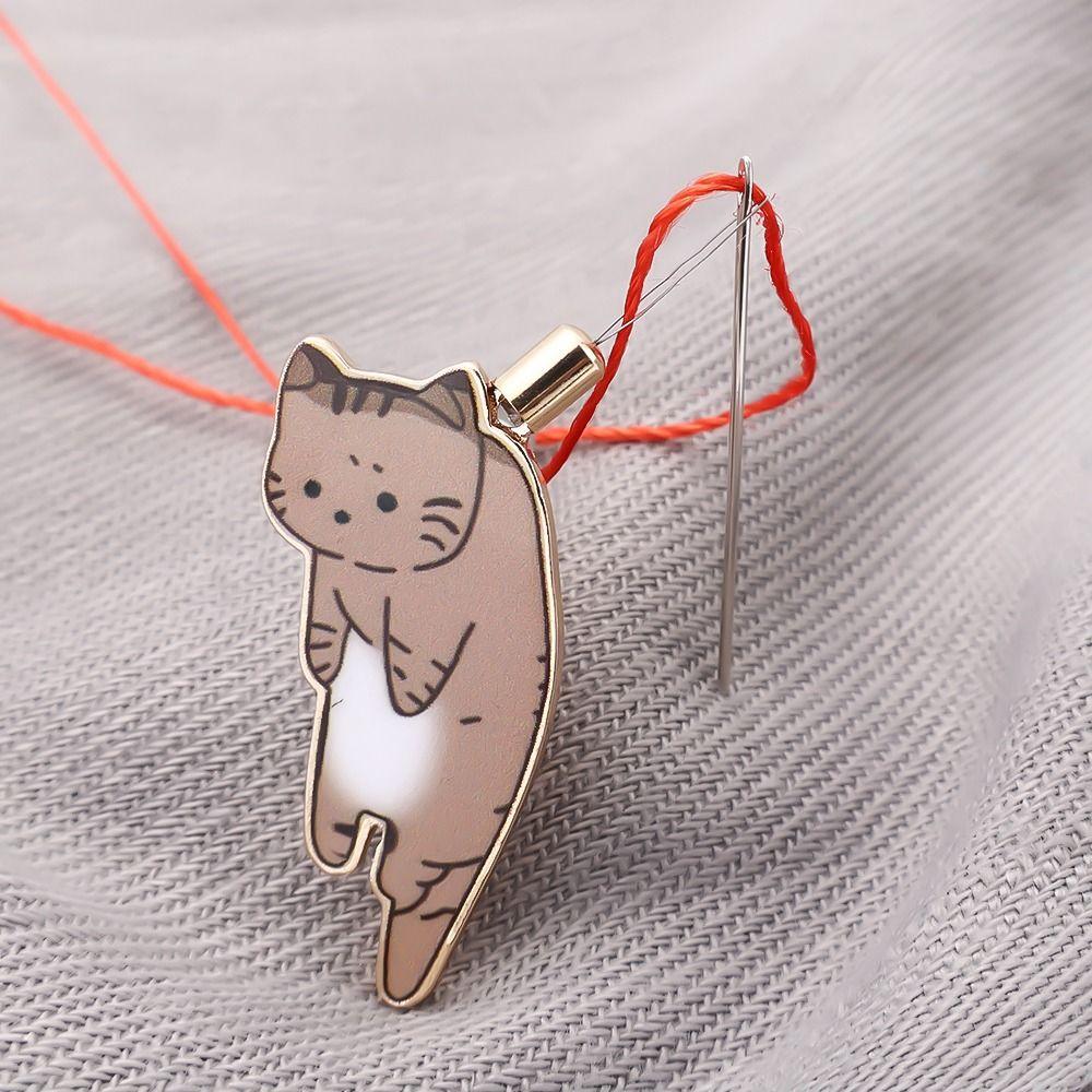 Cartoon Cat Shape Embroidery Sewing Tool Needle Threader Stitch Insertion Tool Threading Tool 1
Cartoon Cat Shape Embroidery Sewing Tool Needle Threader Stitch Insertion Tool Threading Tool 1
