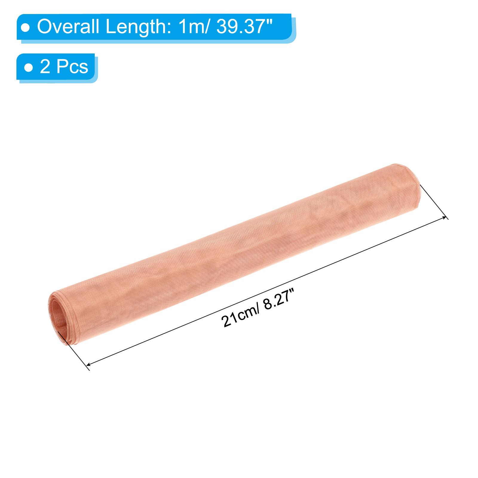 1/2Pcs Copper Mesh Screen 100 Mesh 99.9% Pure Copper Woven Wire Mesh Screen Dense Filter Mesh for Gardening Crack Hole Filler
1/2Pcs Copper Mesh Screen 100 Mesh 99.9% Pure Copper Woven Wire Mesh Screen Dense Filter Mesh for Gardening Crack Hole Filler