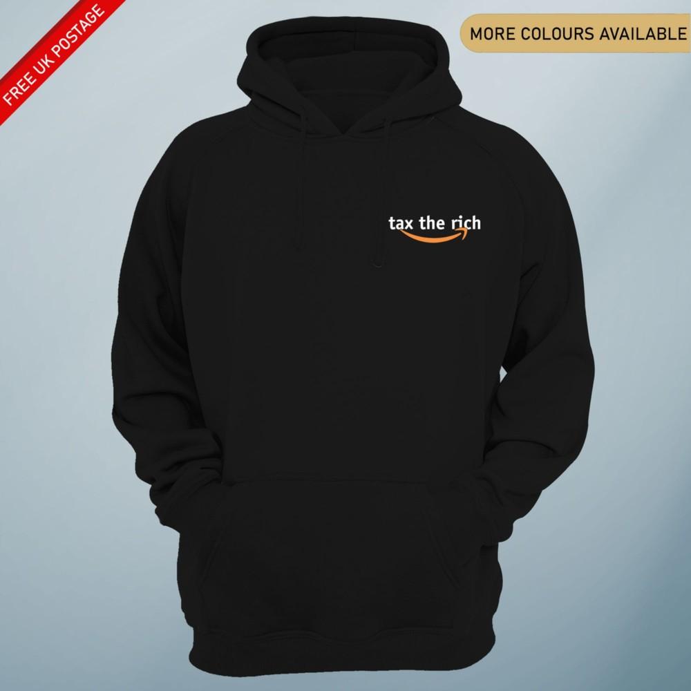 Tax The Rich Parody Hoodie – Funny Political Slogan Jumper – Graphic Statement S
Tax The Rich Parody Hoodie – Funny Political Slogan Jumper – Graphic Statement S