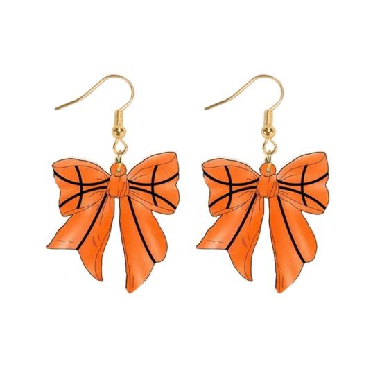 1 Pair Sports Ball Bow Hook Earrings 2D Acrylic Rugby Football Tennis Baseball Basketball Bowknot Dangle Drop Earrings Sports Lovers Gifts
1 Pair Sports Ball Bow Hook Earrings 2D Acrylic Rugby Football Tennis Baseball Basketball Bowknot Dangle Drop Earrings Sports Lovers Gifts