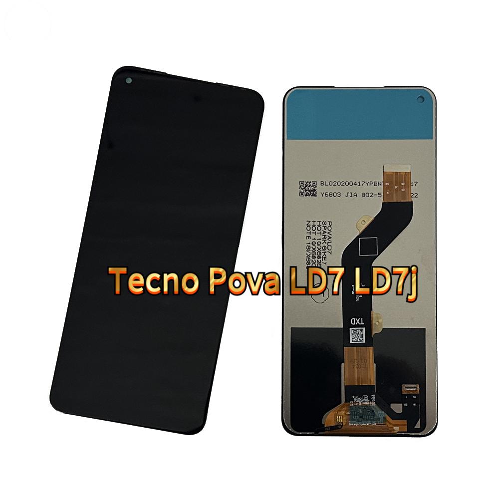 LCD Screen and Digitizer Full Assembly for Tecno Pova LD7 LD7j
LCD Screen and Digitizer Full Assembly for Tecno Pova LD7 LD7j