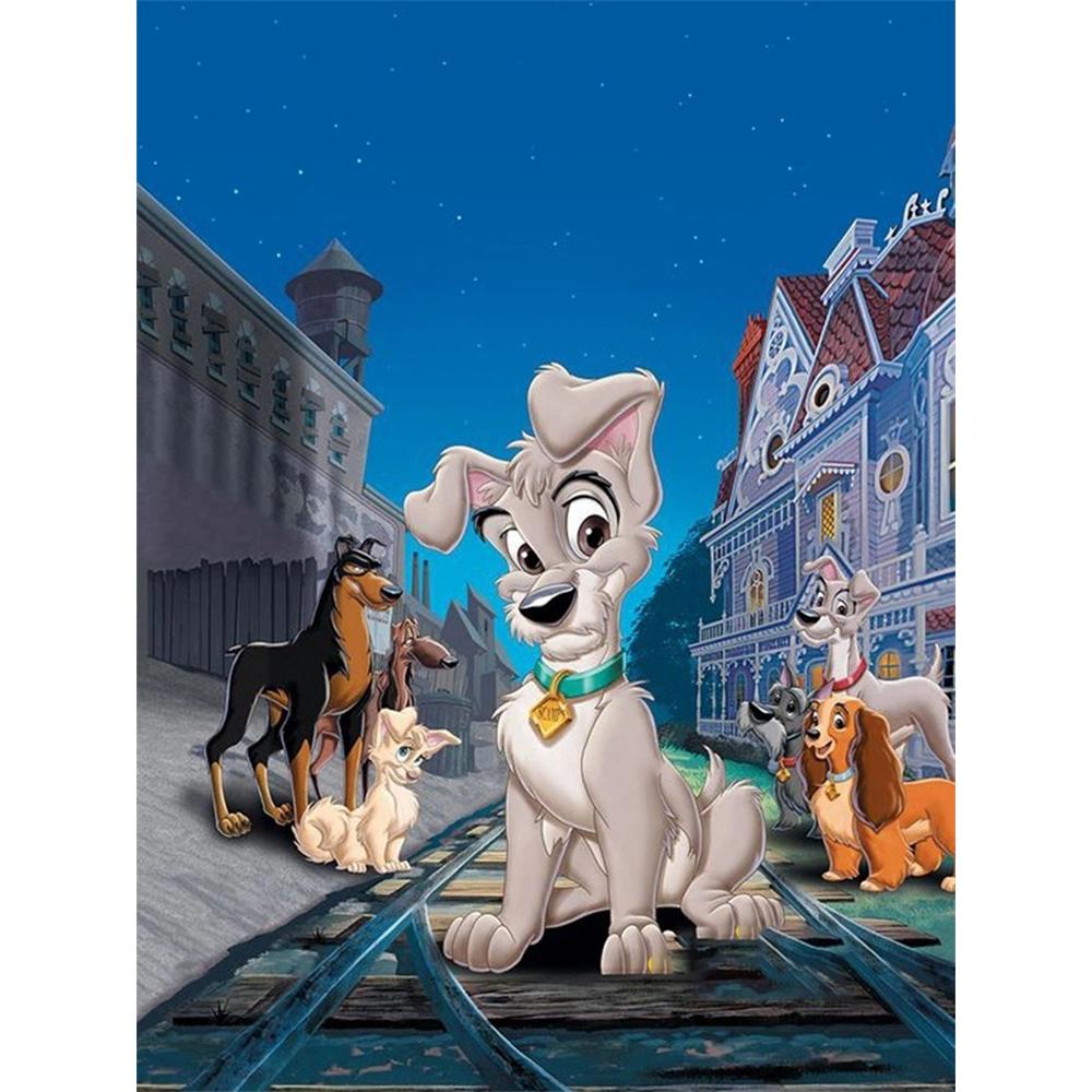 Disney Diamond Painting Lady and The Tramp Art Painting Romantic Art Painting Diamond Mosaic Cross Stitch Diamond Inlaid Room Decoration Gift Round 20x30cm
Disney Diamond Painting Lady and The Tramp Art Painting Romantic Art Painting Diamond Mosaic Cross Stitch Diamond Inlaid Room Decoration Gift Round 20x30cm