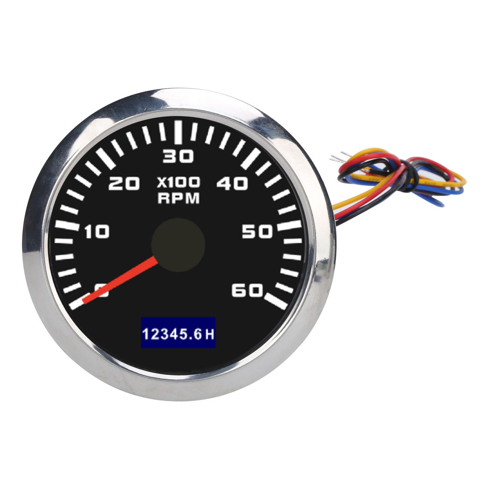 85mm Car Tacho Meter Low Power Dissipation With Red Pointer Universal for Automobiles Boats 9‑32V DC чорний
85mm Car Tacho Meter Low Power Dissipation With Red Pointer Universal for Automobiles Boats 9‑32V DC чорний