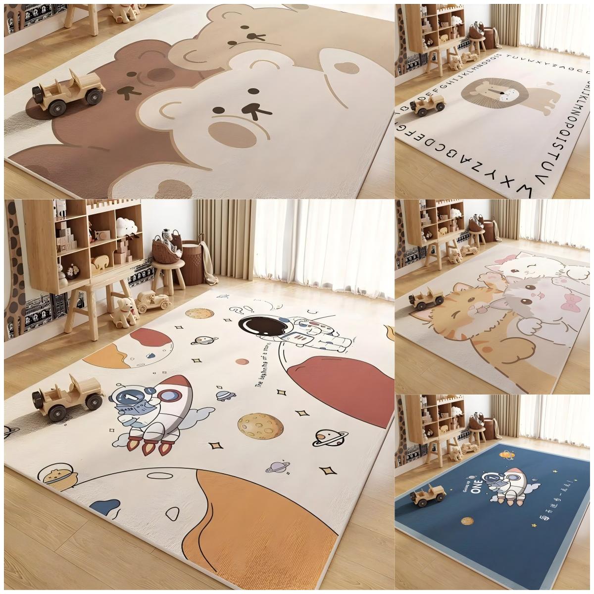 VIKAMA Children s Cartoon Game Lightweight Rug Living Room Bedroom Kindergarten Washable Stain-resistant Size Optional Carpet 40X60CM (1.3X2FT
VIKAMA Children s Cartoon Game Lightweight Rug Living Room Bedroom Kindergarten Washable Stain-resistant Size Optional Carpet 40X60CM (1.3X2FT