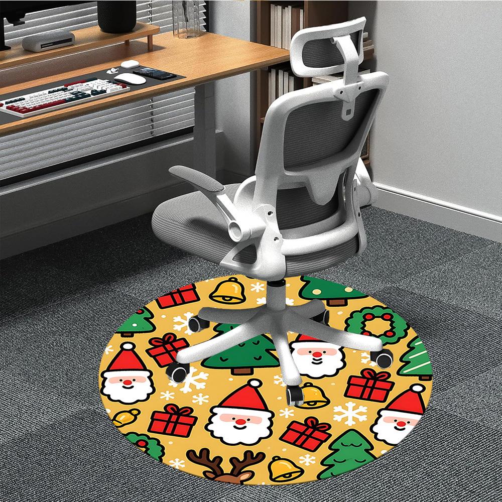 1pc Christmas ornaments Office Round Rug, Non-slip, Soft and Durable Office Rug for Interior Decoration, Perfect for Office, Beautiful Decoration yy26 80cm by 80cm
1pc Christmas ornaments Office Round Rug, Non-slip, Soft and Durable Office Rug for Interior Decoration, Perfect for Office, Beautiful Decoration yy26 80cm by 80cm