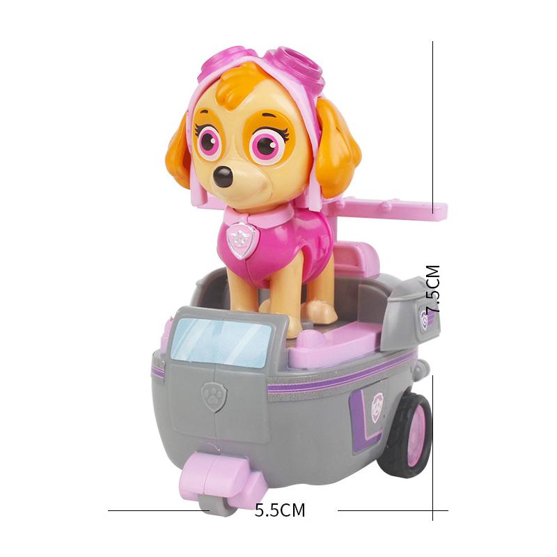 Chaosheng Anime Paw Patrol Building Block Pull-Back Vehicle Chase Skye Marshall Rubble Action Figure Children Toy Birthday Gifts
Chaosheng Anime Paw Patrol Building Block Pull-Back Vehicle Chase Skye Marshall Rubble Action Figure Children Toy Birthday Gifts