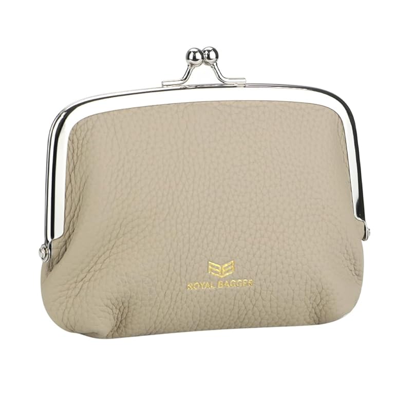 Royal Bagger Women s Coin Purse, Fashion Kiss Rock Mo Pouch Double Clip Key Card Storage Bag (gray)
Royal Bagger Women s Coin Purse, Fashion Kiss Rock Mo Pouch Double Clip Key Card Storage Bag (gray)