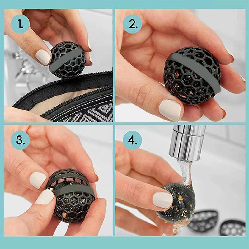 Backpacks Purse Cleaning Ball Cleaning Removing Dirt Dust Debris Hair Washable Reusable Clean Balls Bags Cleaning Accessory чорний
Backpacks Purse Cleaning Ball Cleaning Removing Dirt Dust Debris Hair Washable Reusable Clean Balls Bags Cleaning Accessory чорний