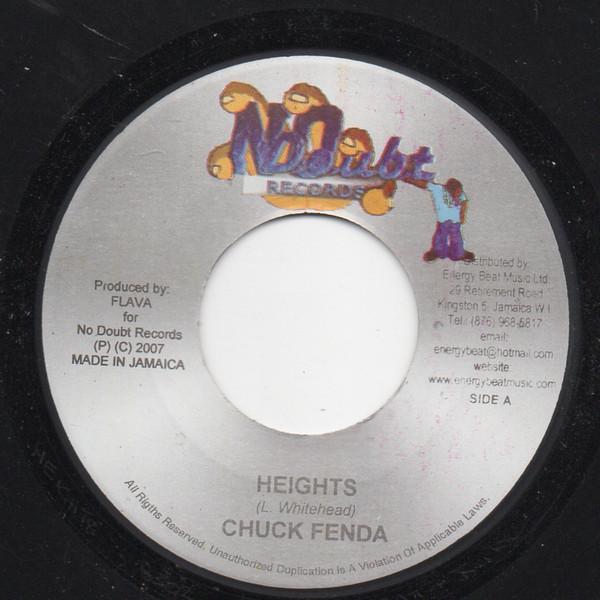 7inch Record CHUCK FENDER / TEFLON - Heights / Its Been A While NONE No Doubt Record 2007 Jamaica Reggae, Ska & Dub Used
7inch Record CHUCK FENDER / TEFLON - Heights / Its Been A While NONE No Doubt Record 2007 Jamaica Reggae, Ska & Dub Used