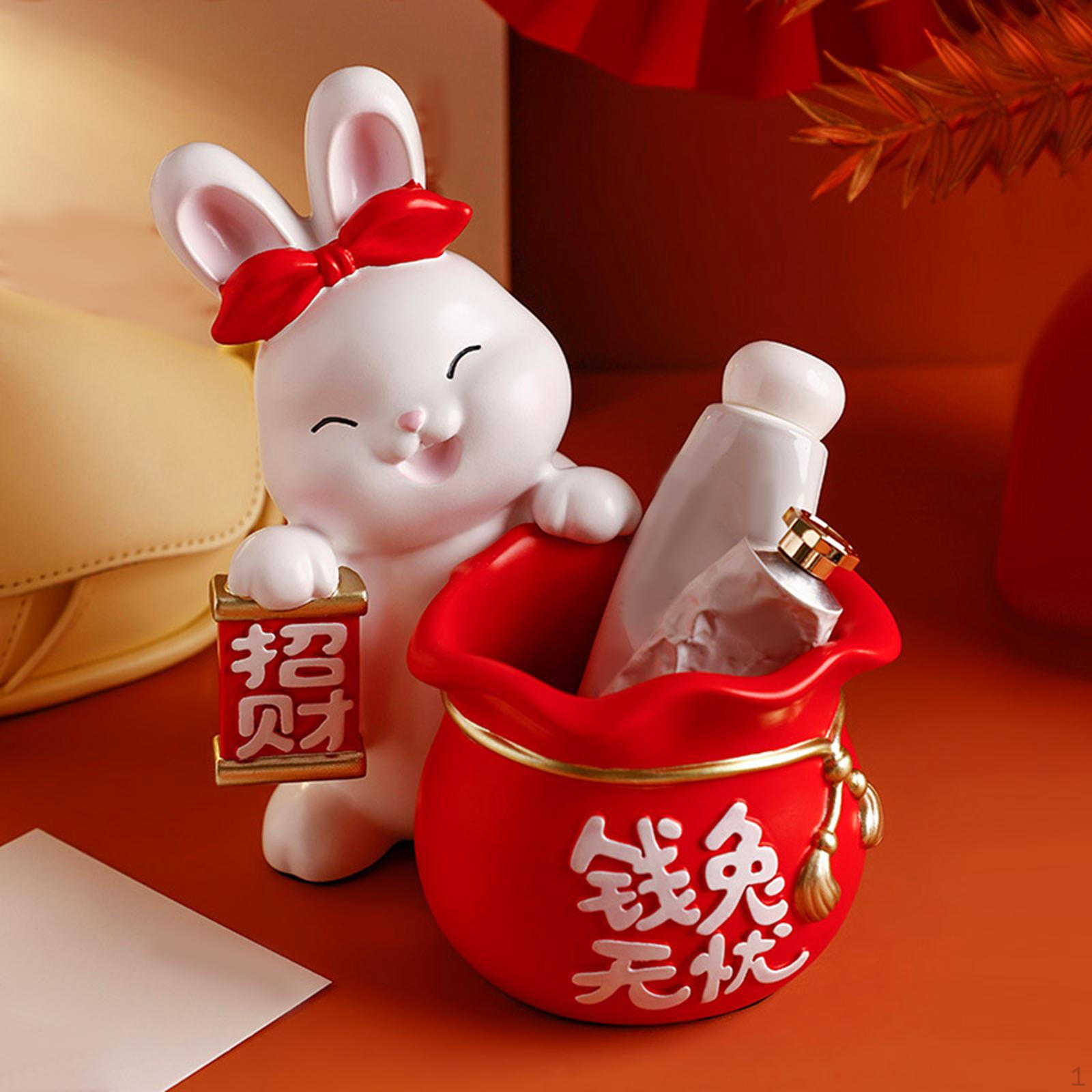 Storage Tray Statue Resin Bunny Figurine Sculpture Sundries Container Desk Organizer for Restaurant
Storage Tray Statue Resin Bunny Figurine Sculpture Sundries Container Desk Organizer for Restaurant