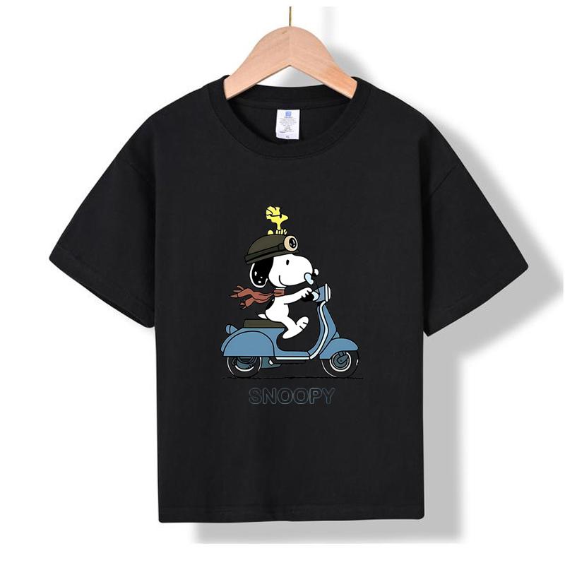 MC-80 MINISO 2026 Summer Kids 100% Cotton Snoopy Scooter T-Shirt Peanuts Cartoon Woodstock Short Sleeve Tee for Boys & Girls 100
MC-80 MINISO 2026 Summer Kids 100% Cotton Snoopy Scooter T-Shirt Peanuts Cartoon Woodstock Short Sleeve Tee for Boys & Girls 100